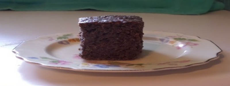 Piece of Zucchini Gluten-Free Snack Cake